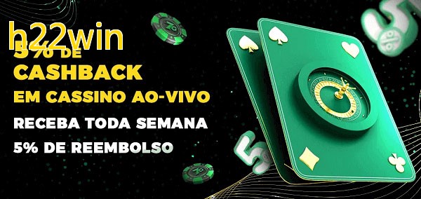 Promoções do cassino ao Vivo h22win